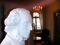 Büste von Mendelssohn-Bartholdy